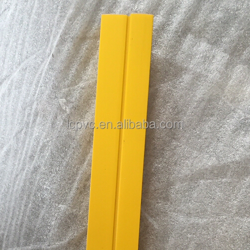 黄色の真空押出pvcプラスチックストリップ装飾のための 問屋・仕入れ・卸・卸売り
