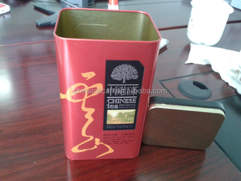 custom design round tea tin with food safe material,eco-friendly tin tea box in China