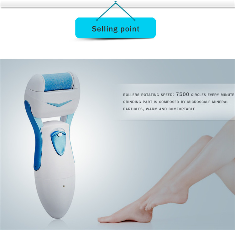 Powerful Batteryoperated Professional Callus Shaver Callus Remover