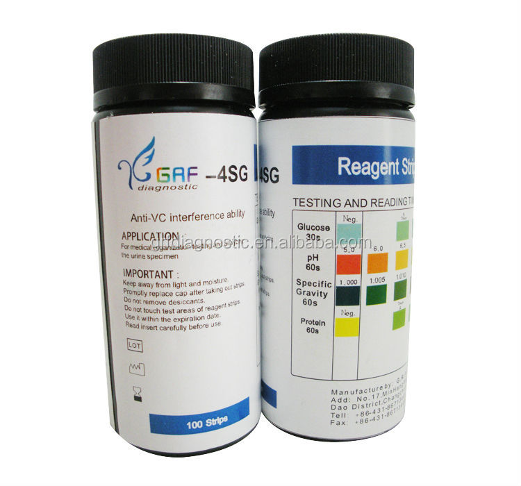 Blood glucose testing with reagent strip Can blood glucose testing with reagent strip are