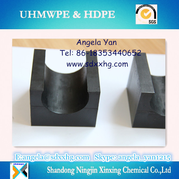 Uhmwpe/hdpe Polyethylene Plastic Pipe Support/upe Pipe Support Block