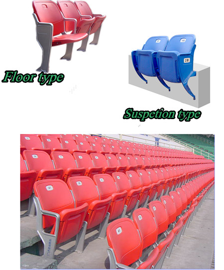 プラスチックスタジアムの椅子の春から会社/スタジアムで作られたシートプラスチック/販売のための講堂の椅子問屋・仕入れ・卸・卸売り