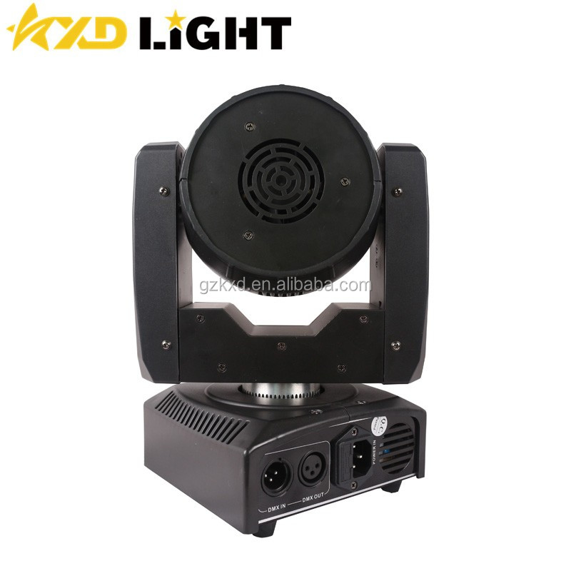 60w dazzling mini wash moving head,dmx rgbw 4 in 1 color mixing moving head light