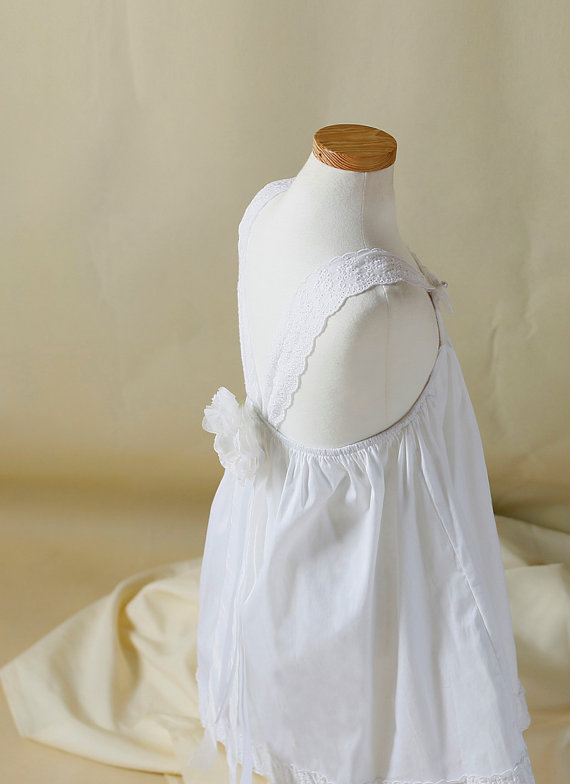 白刺繍綿ling'sフラワーレースヴィンテージフラワーガールのドレスのサテンリボンの装飾の子供幼児の子供のために-問屋・仕入れ・卸・卸売り