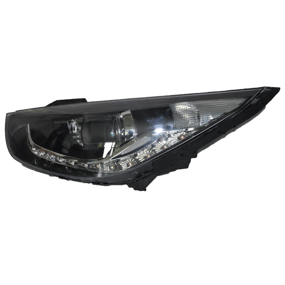 2010 2013 Tahun HYUNDAI TUCSON IX35 LED Headlight Modifikasi Angel