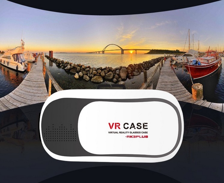 2016新しいvrボックス仮想現実3dメガネ用3.5-6.0インチのスマートフォン3dメガネ+ゲームコントローラ仕入れ・メーカー・工場