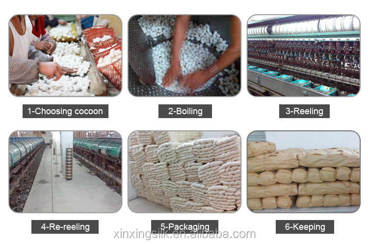 100％桑生糸、 生糸の中国からのメーカー仕入れ・メーカー・工場