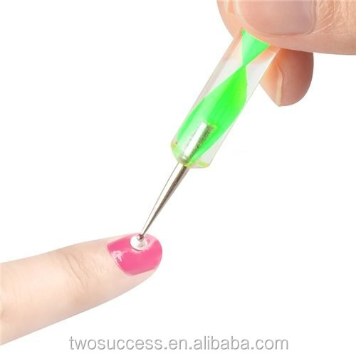 5pcsset 2 Ways Marbleizing Dotting Manicure Tools Pen Nail Art Painting Pen 2017 (2).jpg