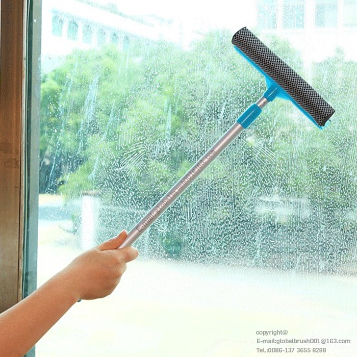Limpiador de ventanas mango extensible