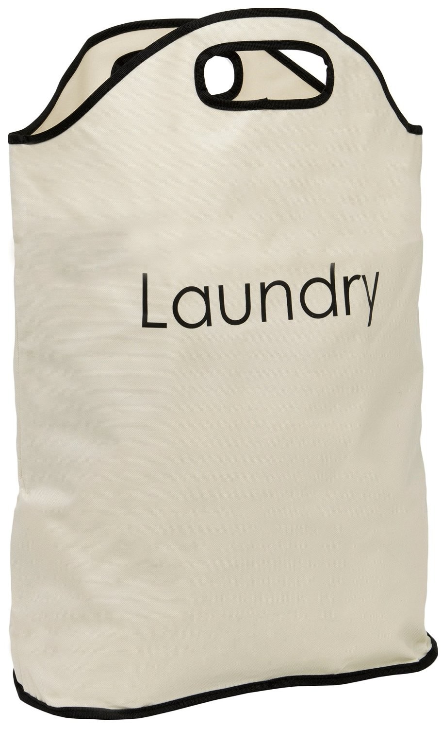Maturi Polyester Laundry Bag With White Writing And Integrated Handles