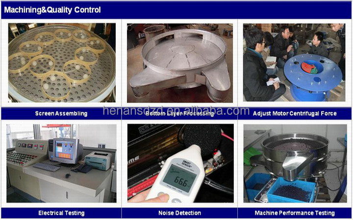 China automatic S49 series food grade powdered sugar cocoa milk powder vibration sifter machine