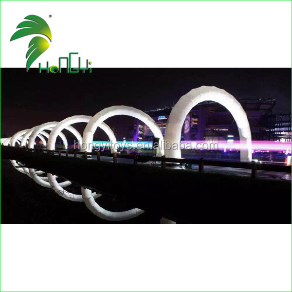 Attractive decoration inflatable arch with led light (1)