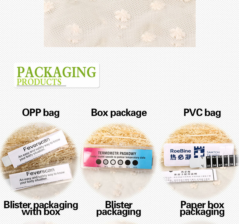 ceプラスチックの赤ちゃん用温度計額液晶ストリップ問屋・仕入れ・卸・卸売り