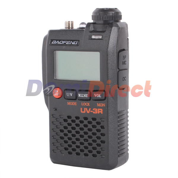 Populor Mini Pocket Two Way Radio Ultra-Compact Dual Band Transceiver Walkie Talkie BAOFENG Brand UV-3R With Free Earphone 3