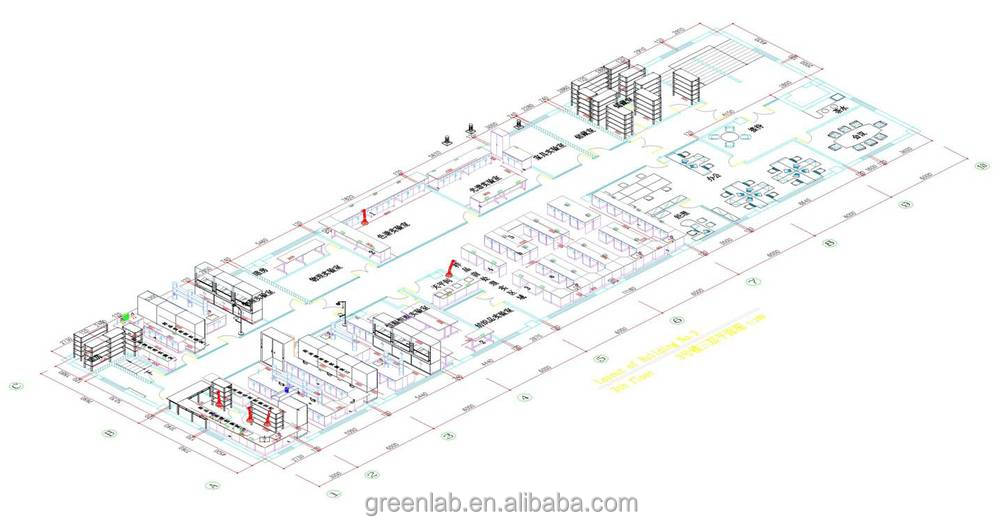 greenlab実験室の家具、 の実験台、 収納キャビネット仕入れ・メーカー・工場