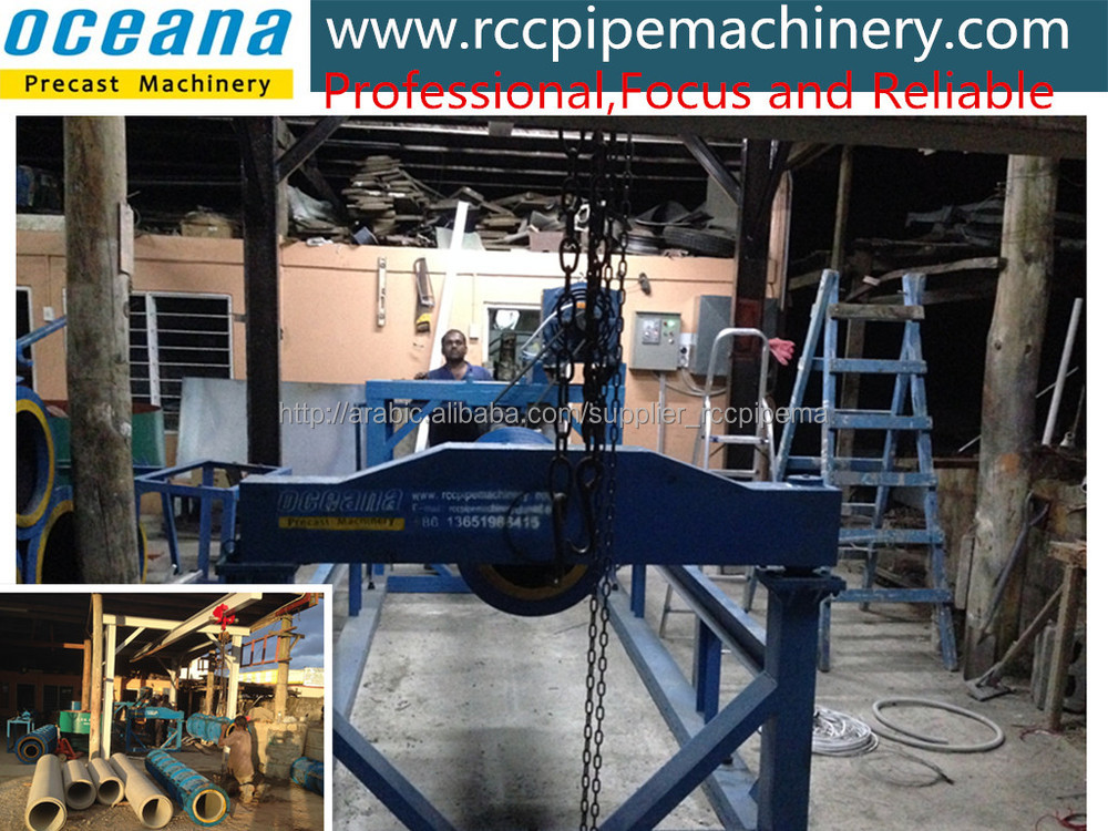 Roller suspension pipe making machine1