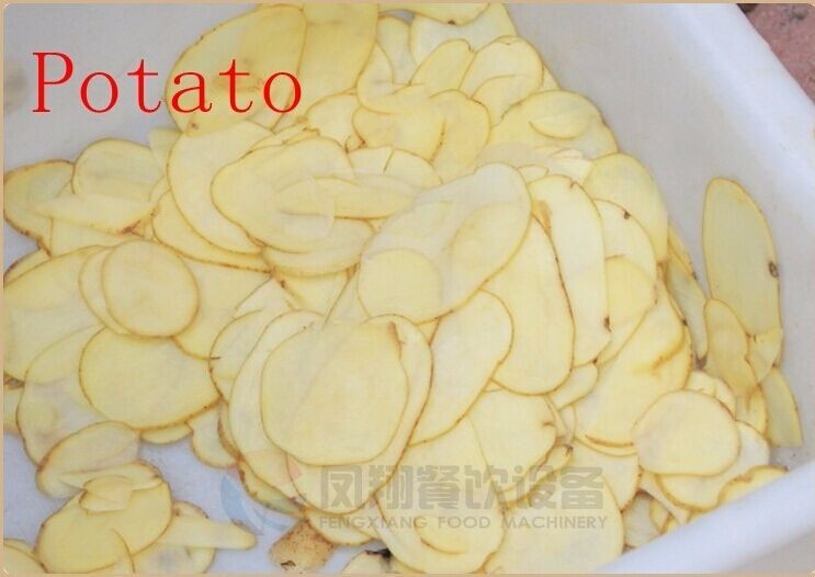 FC-582 Onion Rings Cutting Slicing Machine Potato Chips Cutting