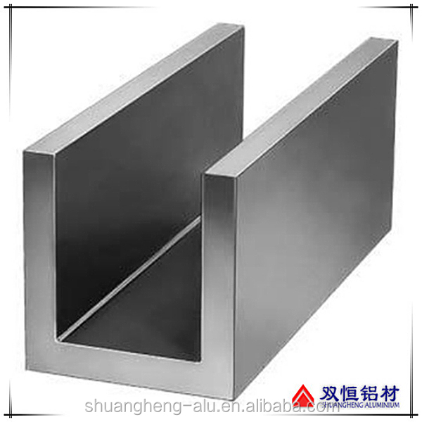 Factory Stock Aluminum Channel Sizes,Ushaped Aluminium Extrusion
