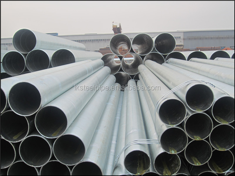 JIS G3452 Fluid steel pipe gi pipe schedule 40