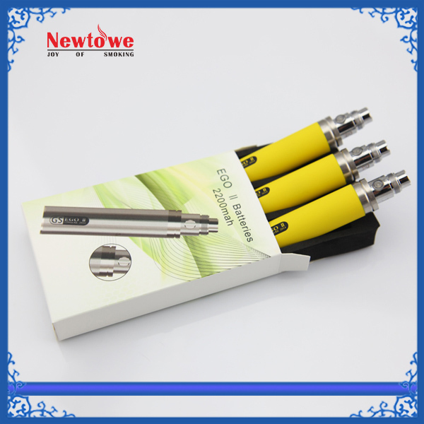 2014 New Arrival High Demand Products E Cig Wholesale China eGo 2200mah Battery