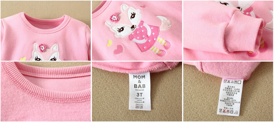 ママとバブ2014年100％新しい到着の長い袖の綿の赤ん坊の衣類の女の子t- シャツ問屋・仕入れ・卸・卸売り