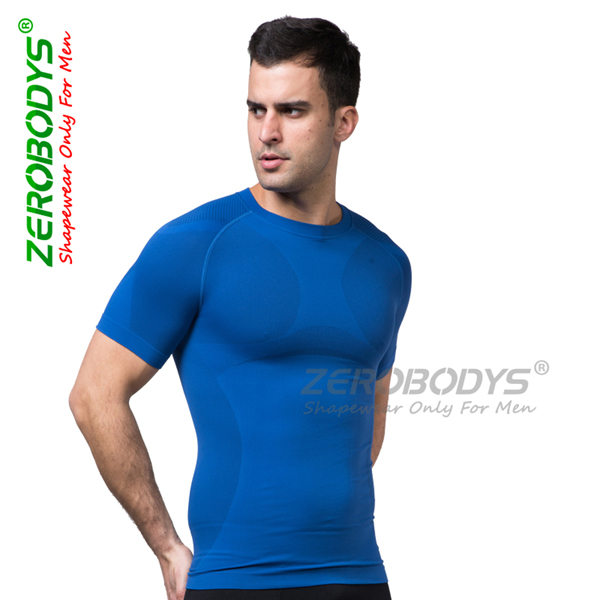 快適なメンズボディシェイパーzerobodys速乾圧縮の摩耗補整下着ボディスリミングバーニングマン仕入れ・メーカー・工場