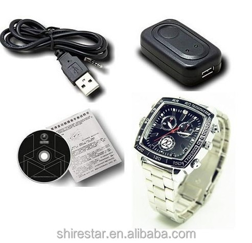 Hdw-321080irナイトビジョン隠し腕時計カメラledライト付きミニビデオカメラ問屋・仕入れ・卸・卸売り