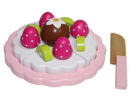 Kinderen houten keuken speelgoed groenten en fruit snijden spel ...
