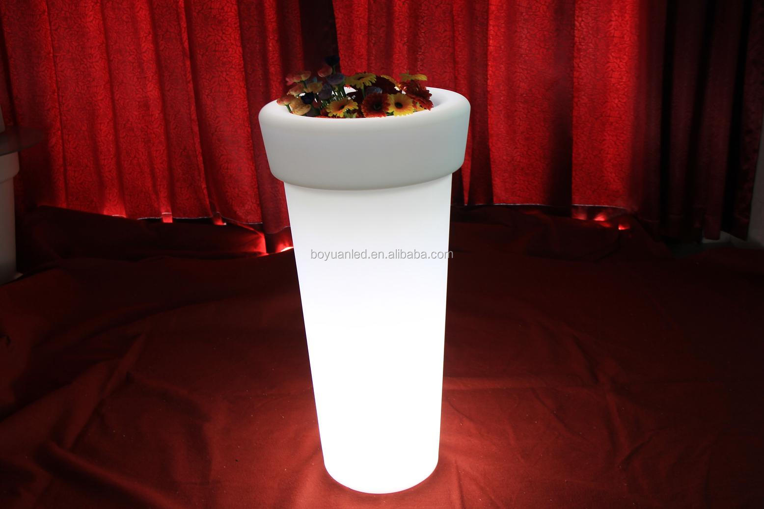 点灯しているledアイスバケット、 ledの植木鉢問屋・仕入れ・卸・卸売り