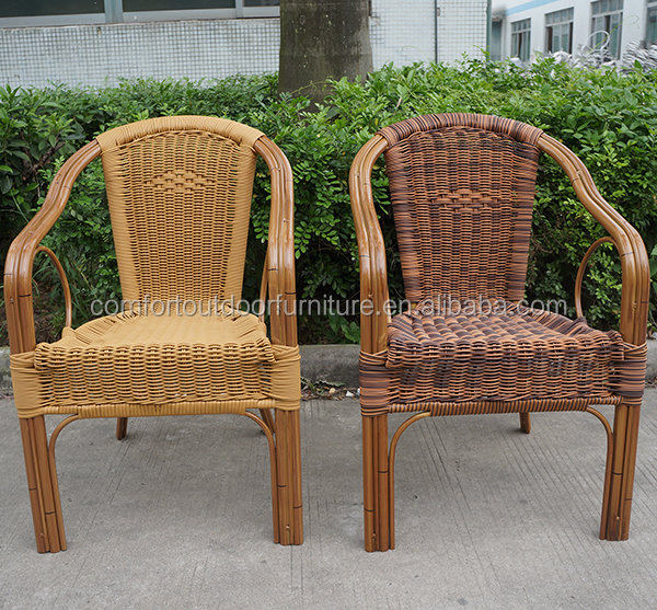 竹仕上げ鋼の内部を持つ籐の椅子仕入れ・メーカー・工場