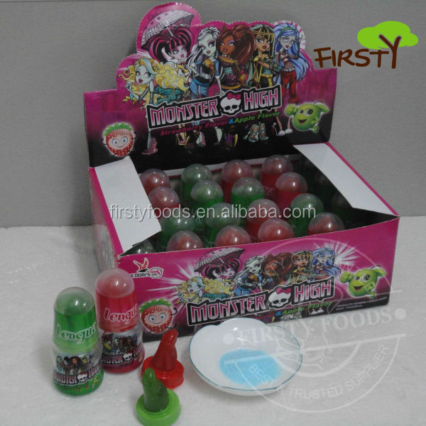Tongue candy(hard candy+powder),China FIRSTY price supplier 21food