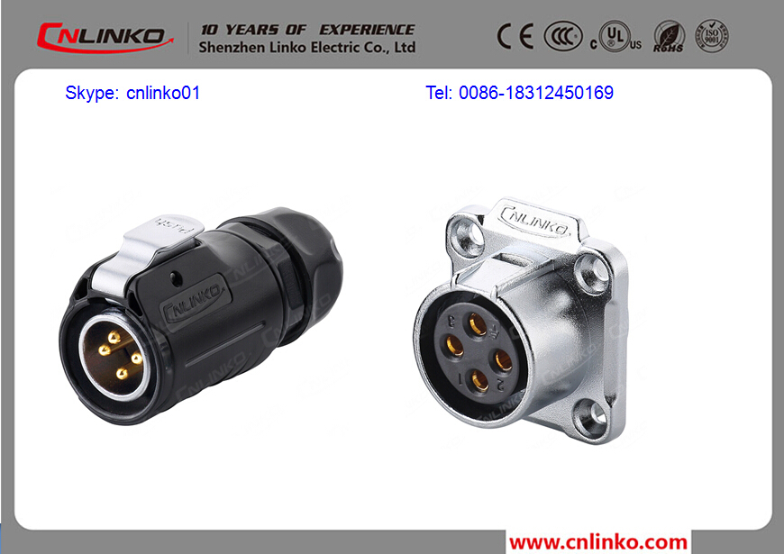 ブランドcnl<em></em>inko電源コネクタメスピンコネクタセット4保護機能を備えた防水キャッププラスチック製の男性メス真鍮コネクタ仕入れ・メーカー・工場