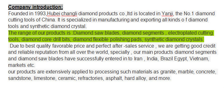 のためのダイヤモンド鋸刃のための190ミリメートル花崗岩のための問屋・仕入れ・卸・卸売り