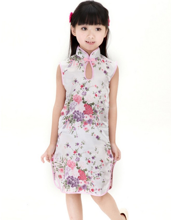 HS343 2016素敵な女の子の夏のファッションシルク中国風チャイナパーティー衣装仕入れ・メーカー・工場