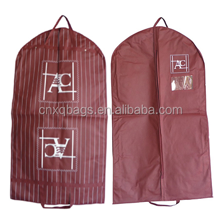 エコ- にやさしい不織布ガーメントバッグスーツ用カスタム印刷された仕入れ・メーカー・工場
