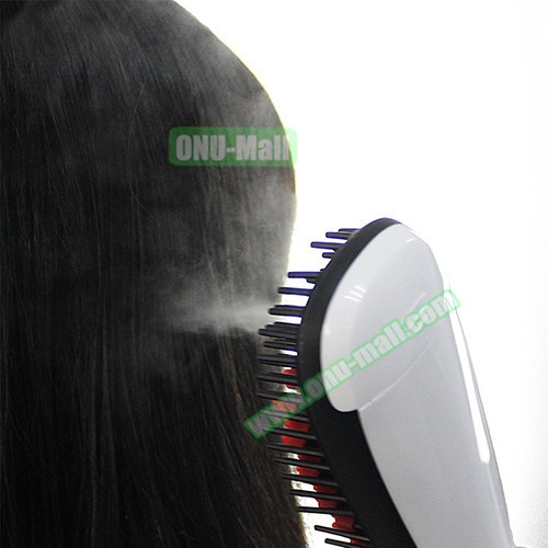 Ceとrohs抗静的噴霧器アニオン電気ブラシストレートヘアアイロン、セラミック矯正ブラシ毛consumserエレクトロニクス 問屋・仕入れ・卸・卸売り