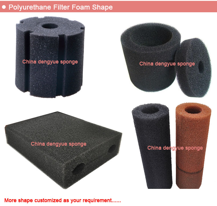 eco-friendly polyurethane antibacterial refrigerator filter sponge