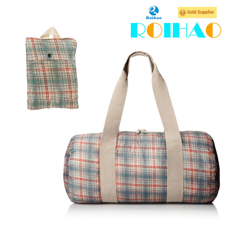 Roihao new arrival product simple women packable travel bag price