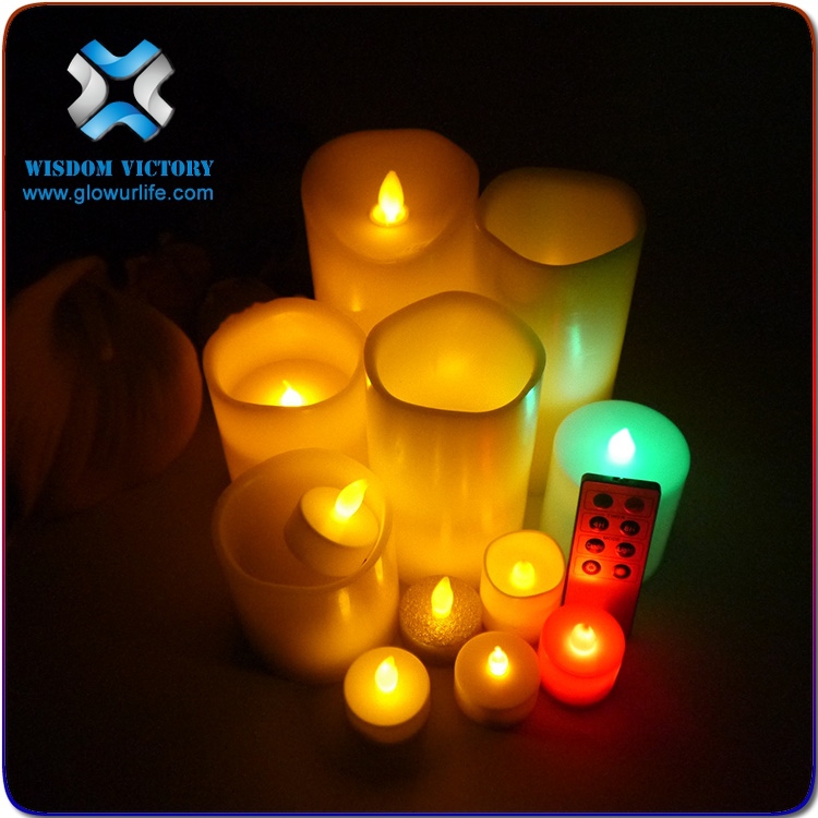 2016 Led Electronic Scented Candle Gift Set And Religious Candle For Praying At Dinner,Led
