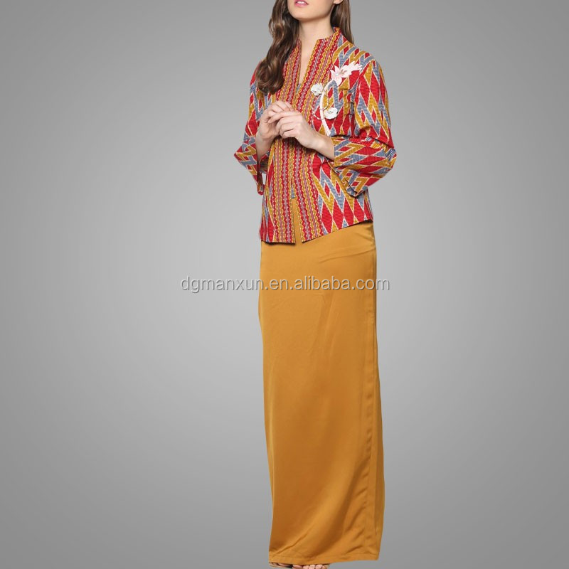 New design dubai abaya 2016 high quality malaysia baju kurung modern