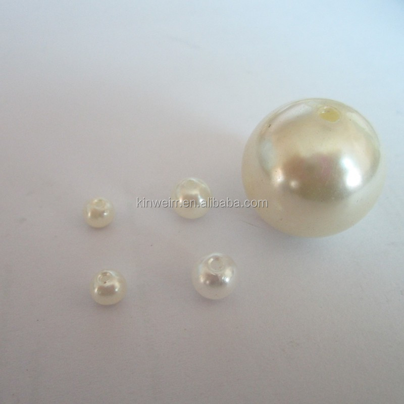 Cheap Wholesale High Quality Plastic Fake Pearl For Decoration