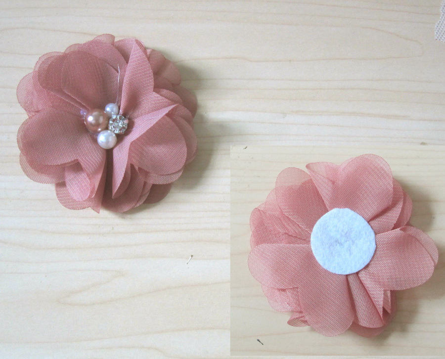 alibabaの熱い販売の高いqulitydecorativce安いシフォン生地シフォン髪の花のための結婚式の花の布問屋・仕入れ・卸・卸売り