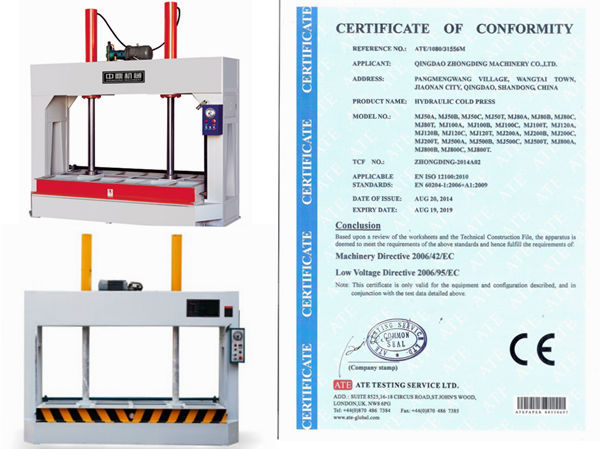 油圧冷間プレス機械木工機械my80t販売のための仕入れ・メーカー・工場