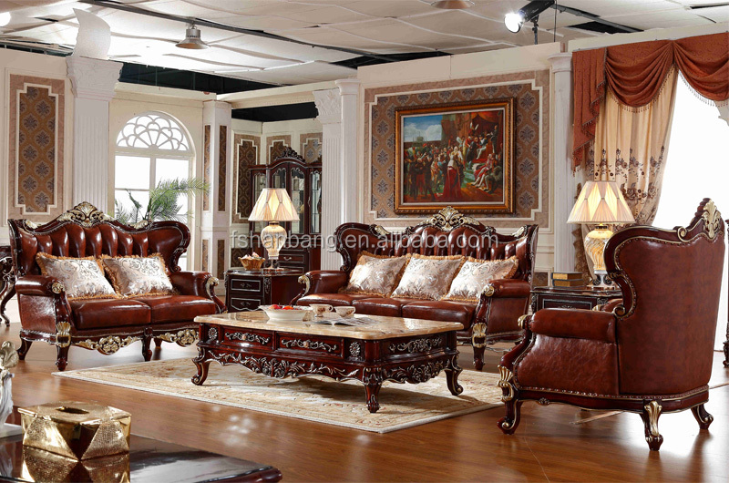 株式ダークブラウン赤豪華な王宮キングサイズの木製ベッドルーム家具のセット仕入れ・メーカー・工場