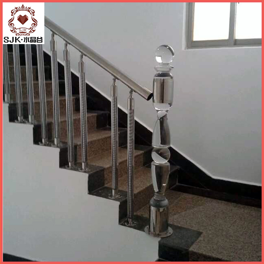 2016 Fashion Crystal Stair Railing,Decorative Pillars,Baluster For