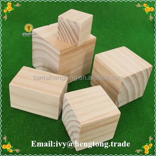 wooden craft blocks wholesale
