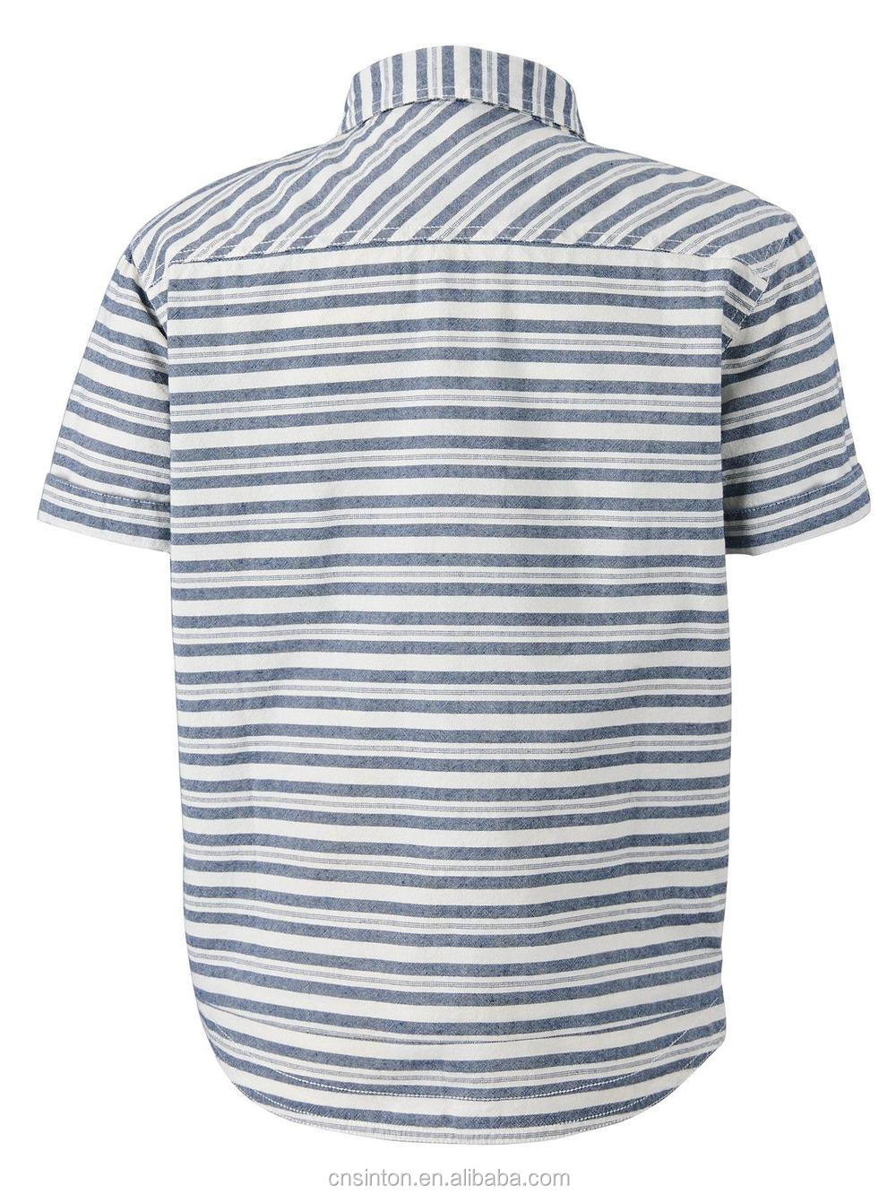 斜めのストライプのクラシックなデザインは、 男の子のためのtシャツ仕入れ・メーカー・工場