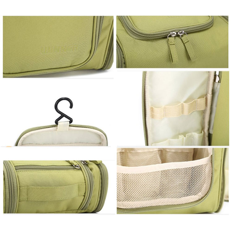 Colorful Elegant 2016 New Design Travel Organizer Makeup Bag With Enough Pockets