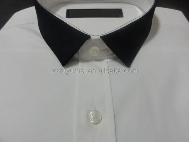 高品質の卸売メンズホワイトドレスシャツ、 最新のスタイルのメンズドレスシャツ、 男性のシャツの刺繍のデザイン問屋・仕入れ・卸・卸売り