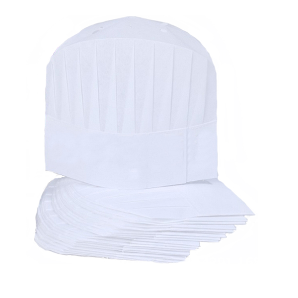 安い使い捨て不織布プリーツコック帽子仕入れ・メーカー・工場